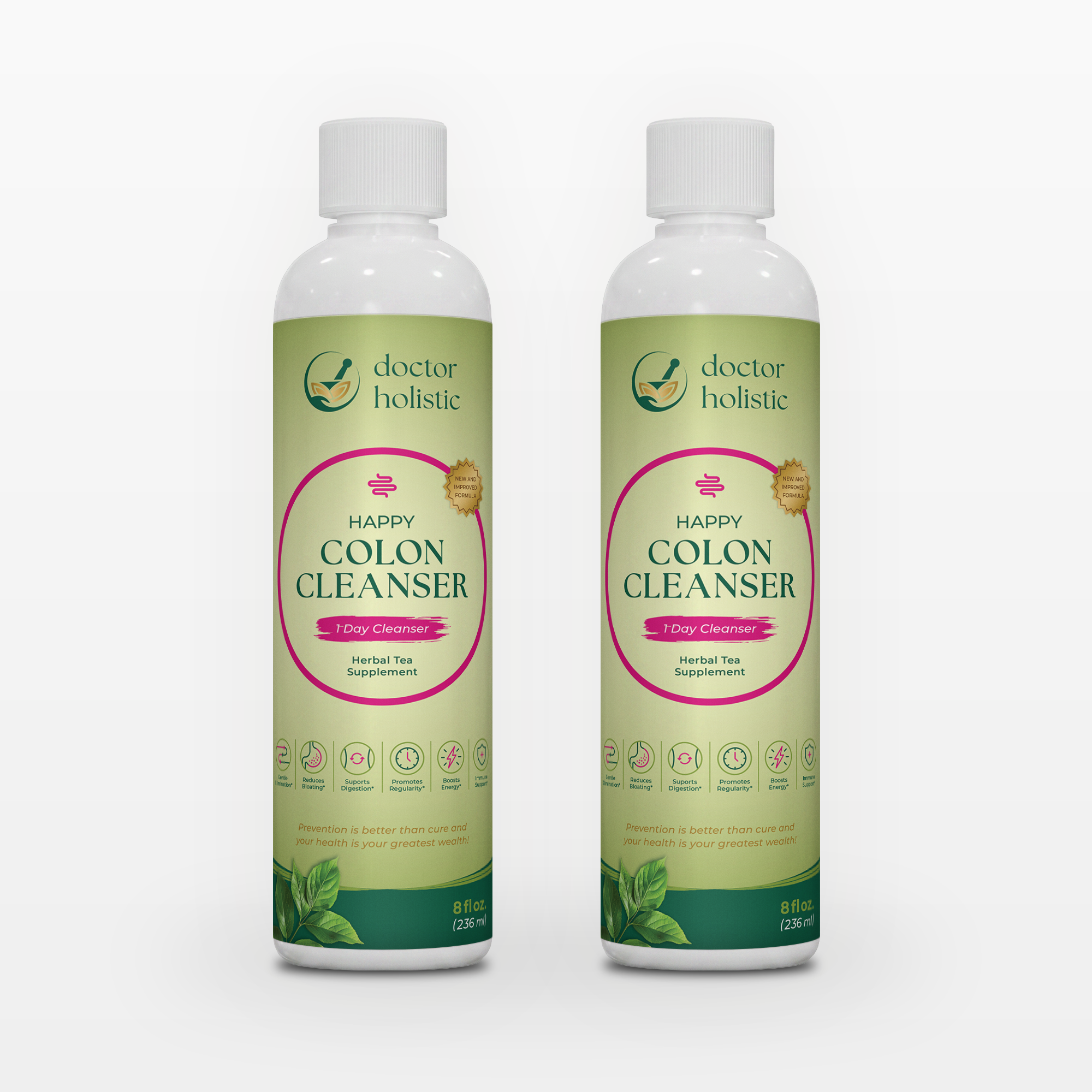 1 Day Happy Colon Cleanser - 2x Pack